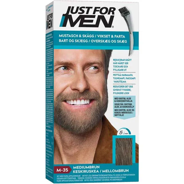 Just For Men Moustache & Beard Medium Brown