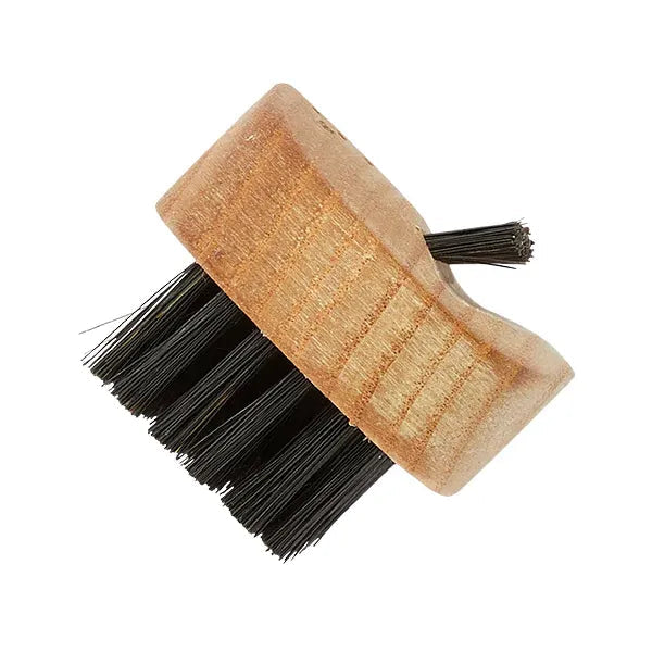 Kent Brushes Beechwood & Black Bristle Nail Brush