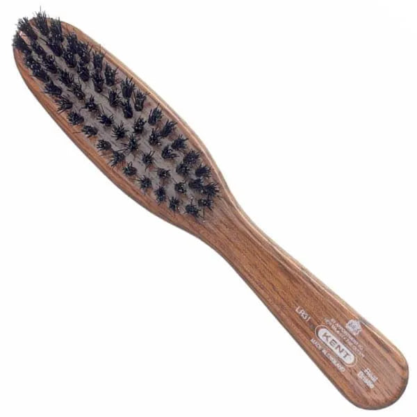 Kent Brushes Pure Black Narrow Handbag Brush