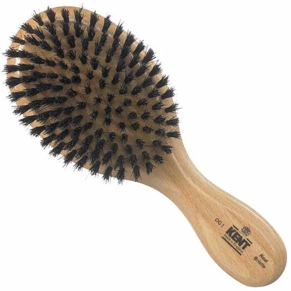 Kent Brushes Pure Black Oval Club Brush