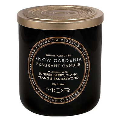 MOR Emporium Classics Snow Gardenia Fragrant Candle