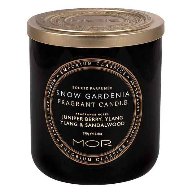 MOR Emporium Classics Snow Gardenia Fragrant Candle