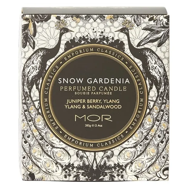 MOR Emporium Classics Snow Gardenia Fragrant Candle