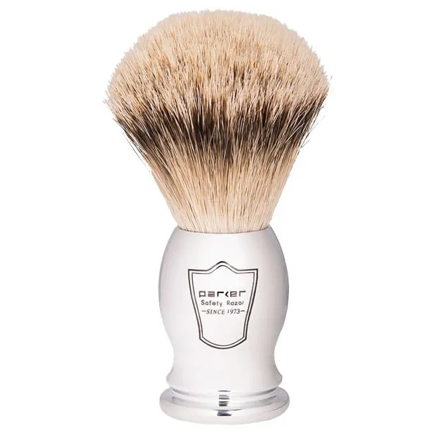 Parker Silvertip Badger Shaving Brush CHST