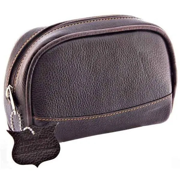 Parker Small Leather Toiletry Bag