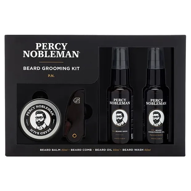 Percy Nobleman Beard Grooming Kit