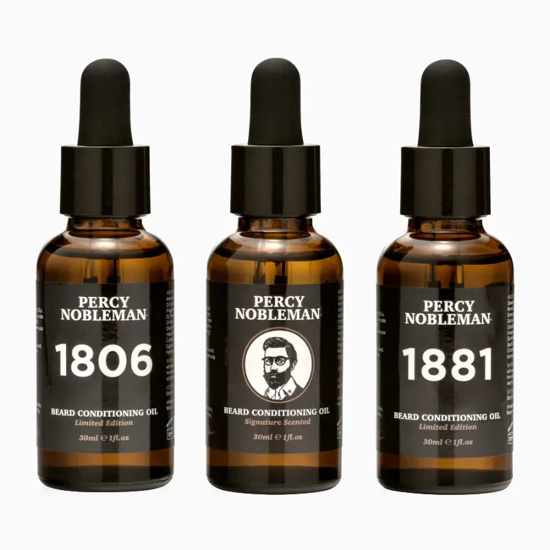 Percy Nobleman Limited Edition Beard Oil Set