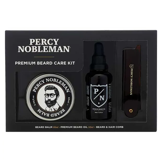 Percy Nobleman Premium Beard Care Kit