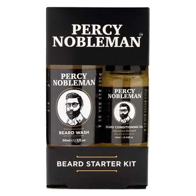 Percy Nobleman Travel Beard Starter Kit