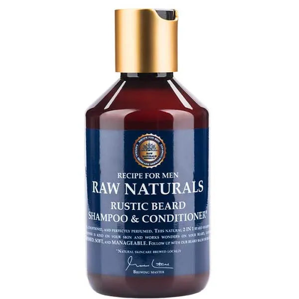 Raw Naturals Rustic Beard Shampoo & Conditioner