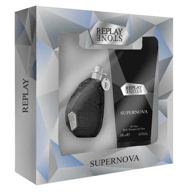 Replay Stone Supernova For Him Gift Box