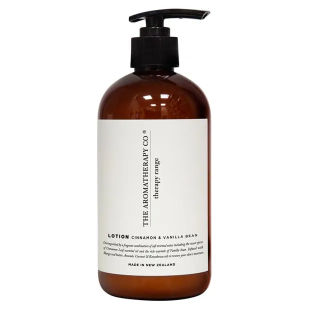 The Aromatherapy Co Lotion Cinnamon & Vanilla Bean