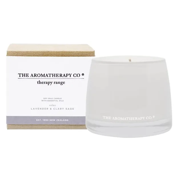 The Aromatherapy Co Therapy Candle Lavender & Clary Sage