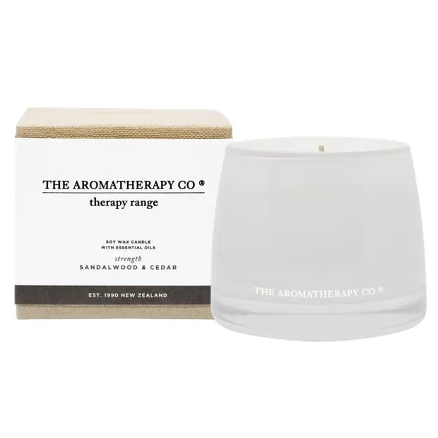 The Aromatherapy Co Therapy Candle Sandalwood & Cedar