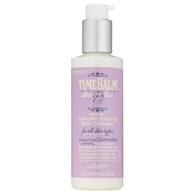 the Balm Lavender Foaming Face Cleanser
